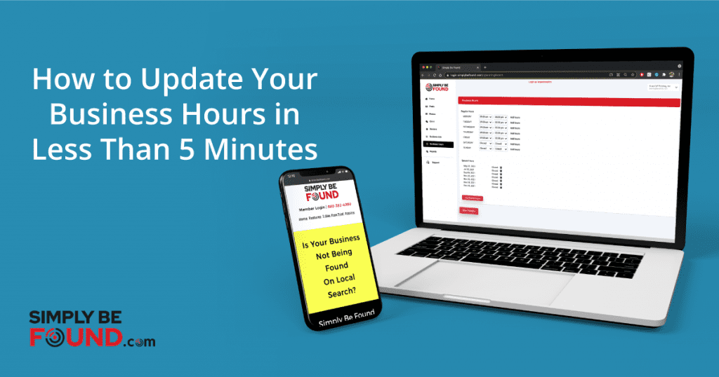 How to Update Your Business Hours in Less than 5 Mins