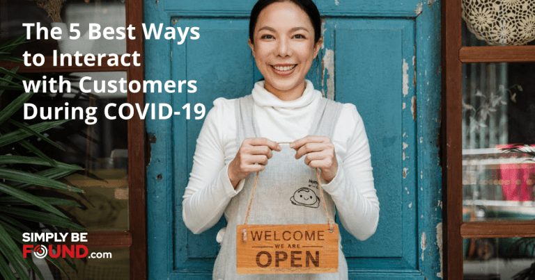 How to Interact with Customers during Covid-19 Title