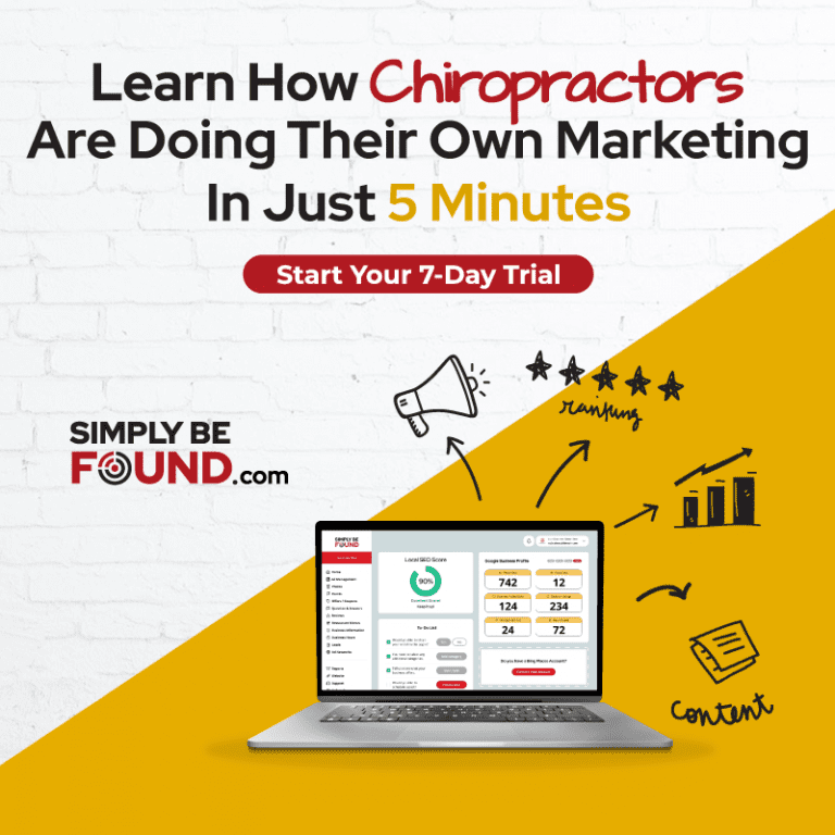 Learn Why Chiropractors Use Simply Be Found To Get Found By More Patients