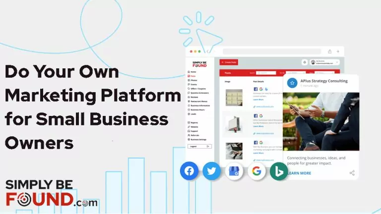 Do Your Own Marketing Platform for Small business Owner