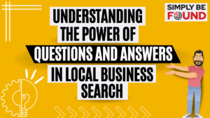Understanding the Power of Questions and Answers in Local Business Search