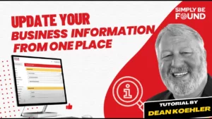 Update your business information in one place