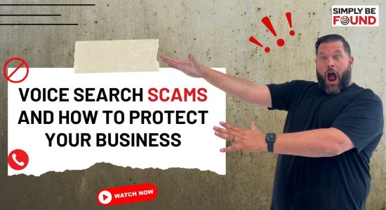 Video Thumbnail: Voice Search Scams and How to Protect Your Business 🚫📞